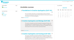 Desktop Screenshot of edu.answersingenesis.org